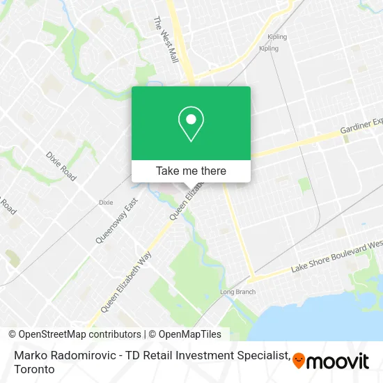 Marko Radomirovic - TD Retail Investment Specialist map