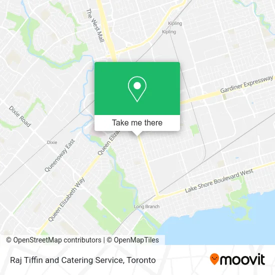 Raj Tiffin and Catering Service map