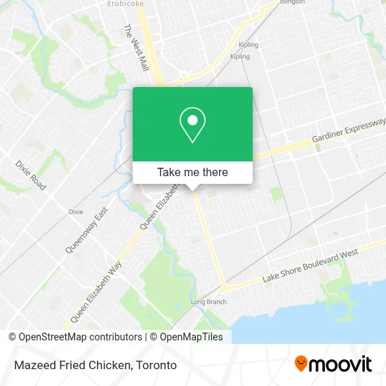 Mazeed Fried Chicken map