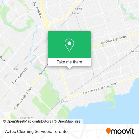 Aztec Cleaning Services map