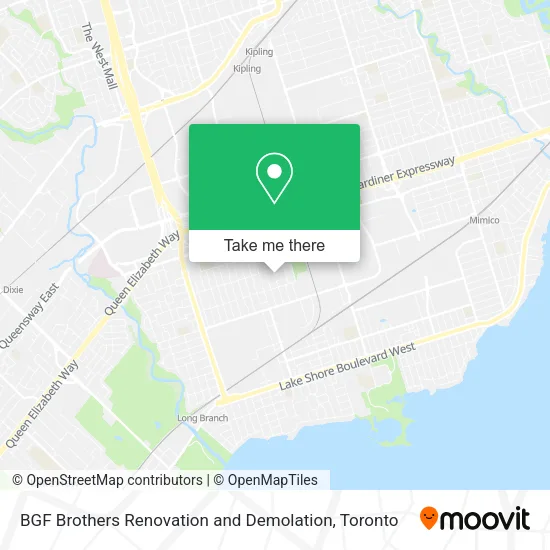 BGF Brothers Renovation and Demolation map