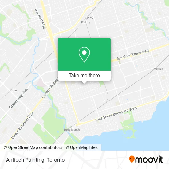 Antioch Painting map