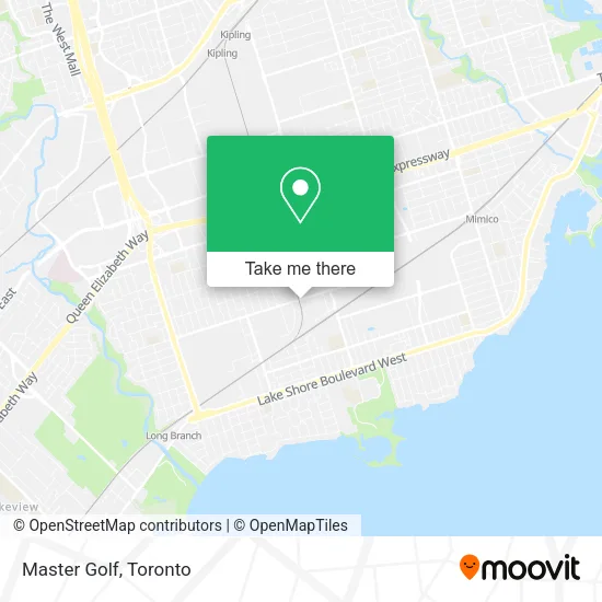 Master Golf map