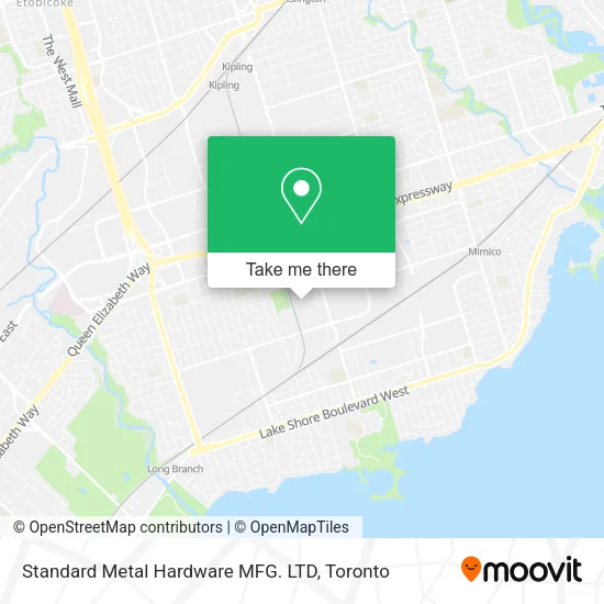 Standard Metal Hardware MFG. LTD map