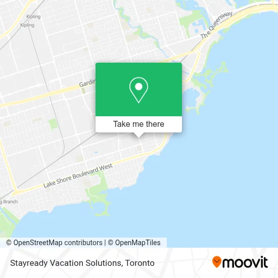 Stayready Vacation Solutions map