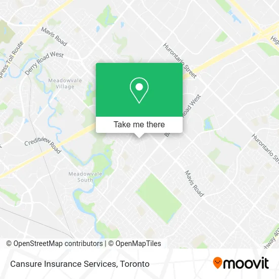 Cansure Insurance Services map