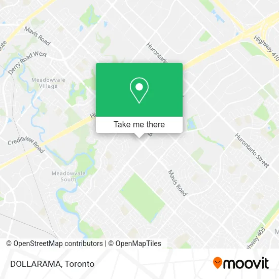 DOLLARAMA map
