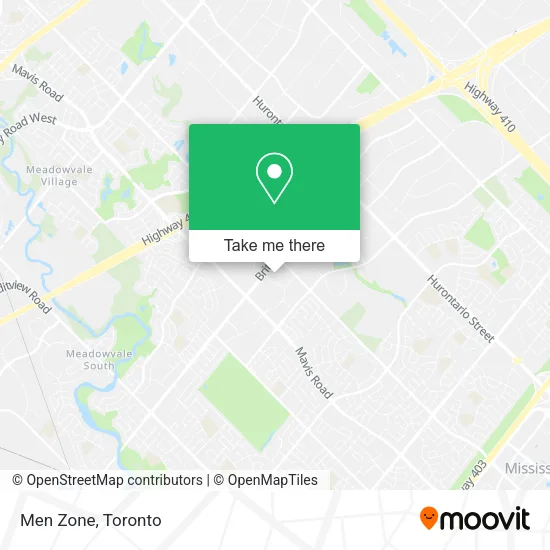 Men Zone map