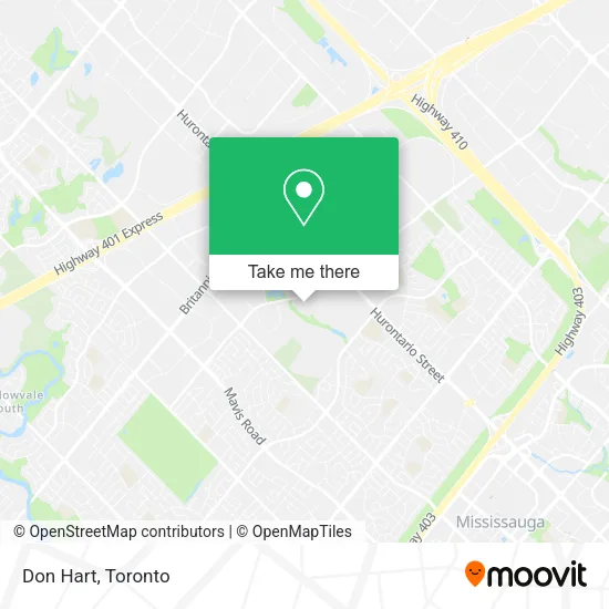 Don Hart map