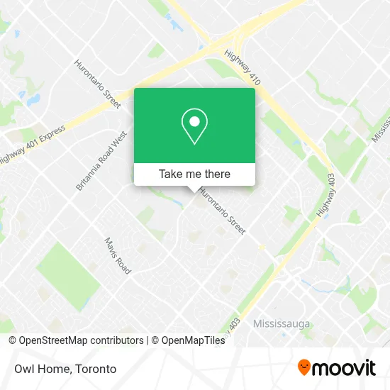 Owl Home map