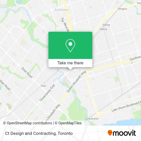 Ct Design and Contracting map