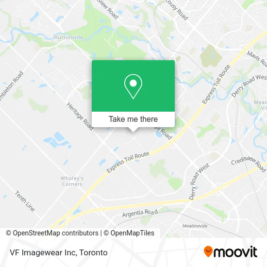 VF Imagewear Inc map