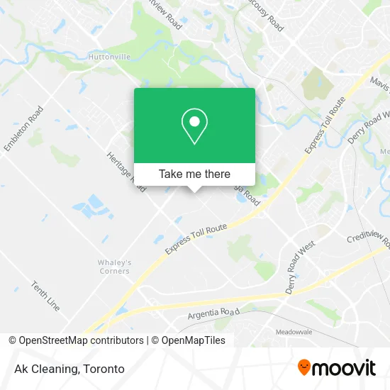 Ak Cleaning map