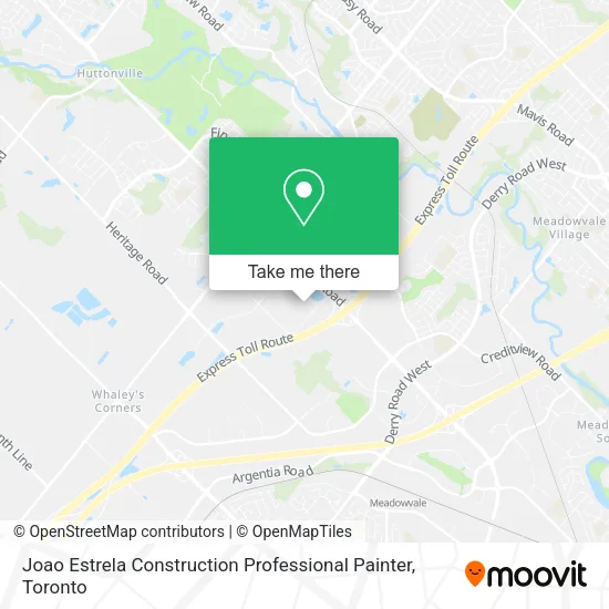 Joao Estrela Construction Professional Painter map