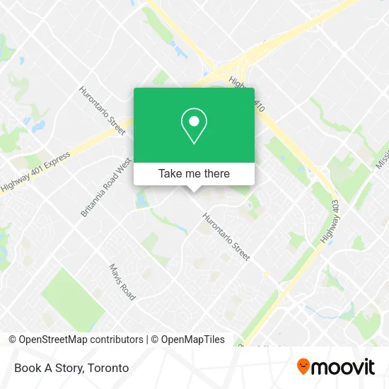 Book A Story map