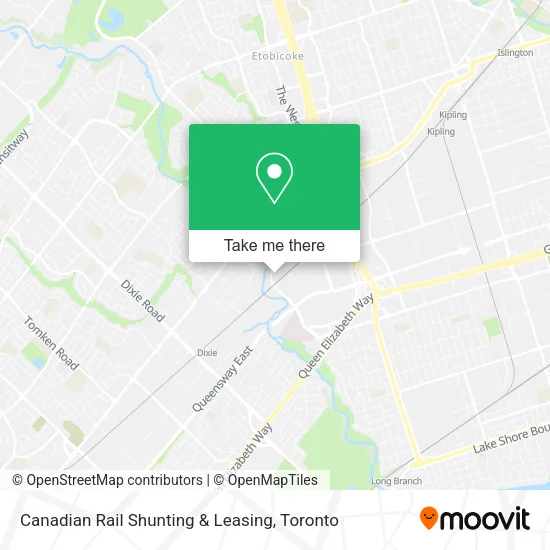Canadian Rail Shunting & Leasing map