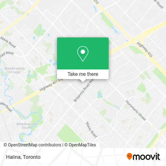 Halina map