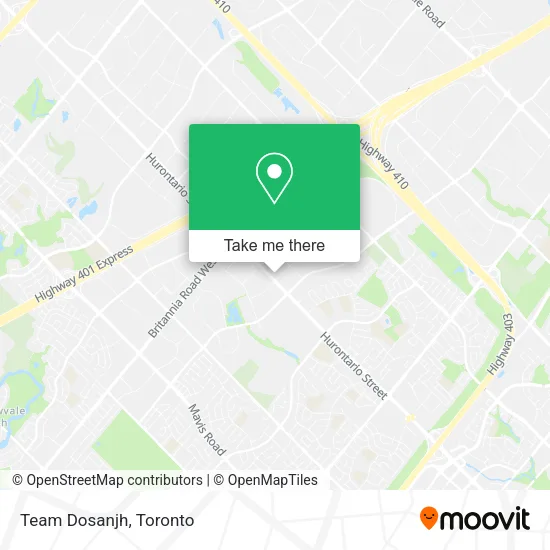 Team Dosanjh map