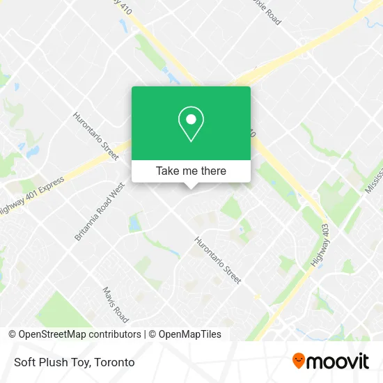 Soft Plush Toy map