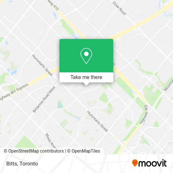 Bitts map