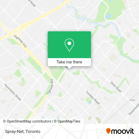 Spray-Net map