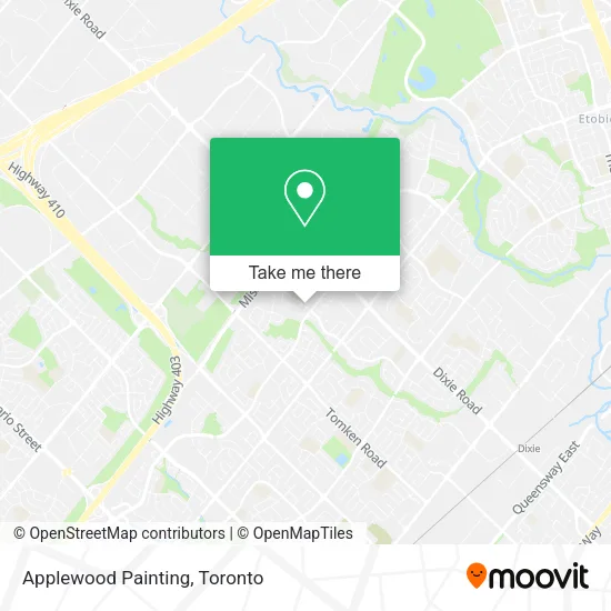 Applewood Painting map