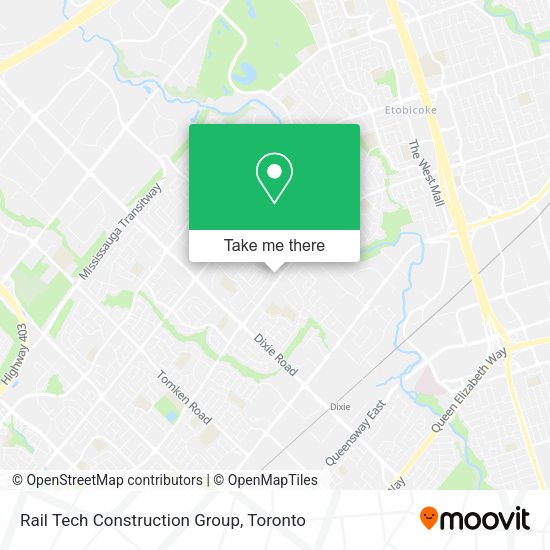 Rail Tech Construction Group map