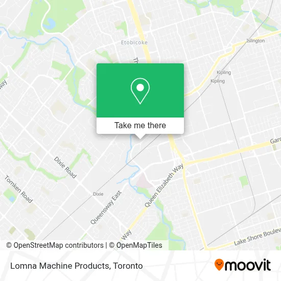 Lomna Machine Products map
