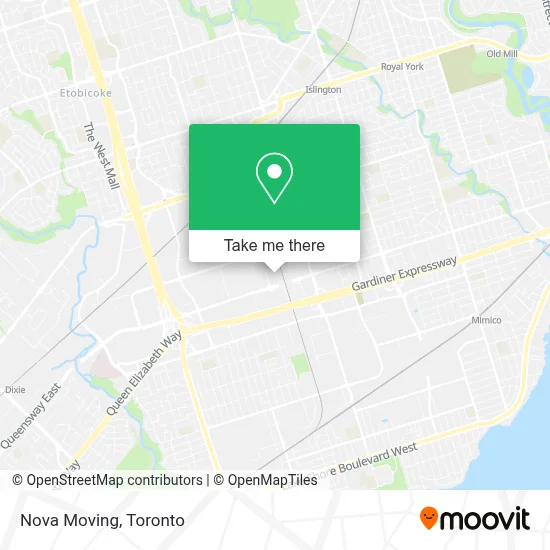 Nova Moving map