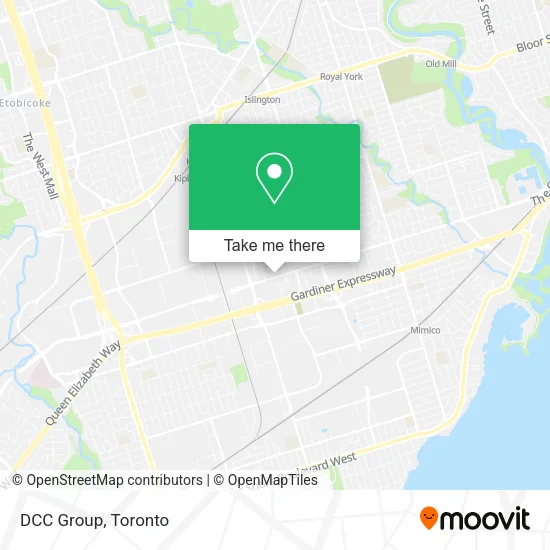 DCC Group map