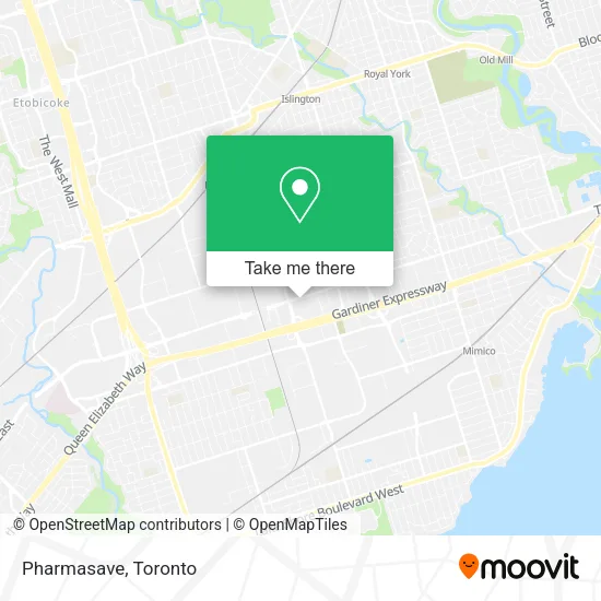 Pharmasave map