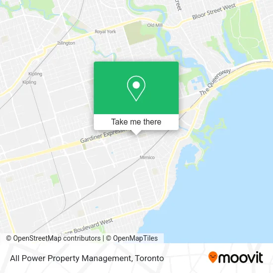 All Power Property Management map