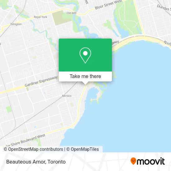 Beauteous Amor map