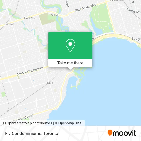 Fly Condominiums map