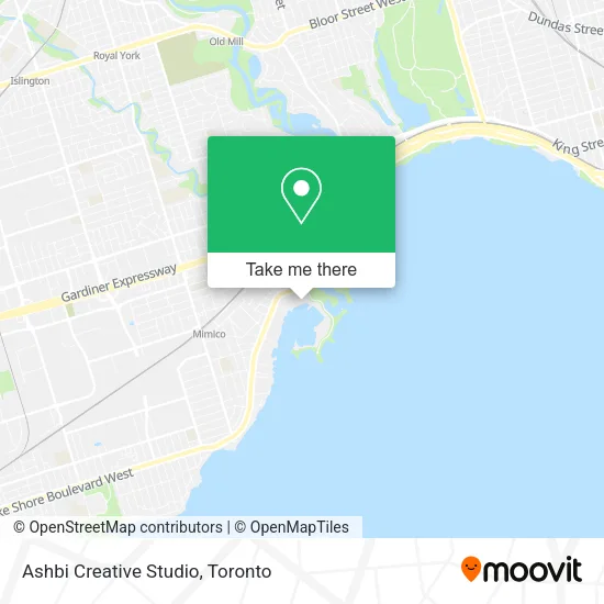Ashbi Creative Studio map