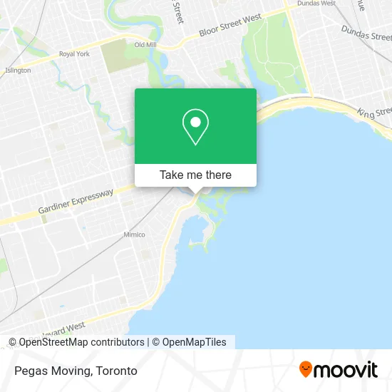 Pegas Moving map