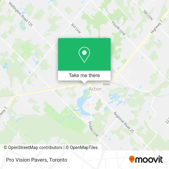 Pro Vision Pavers map