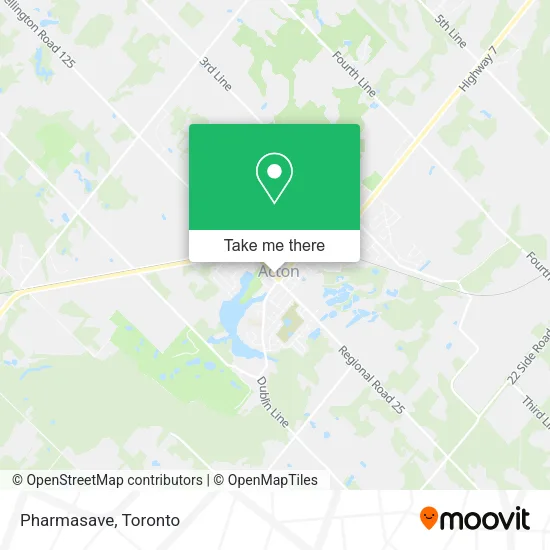 Pharmasave map