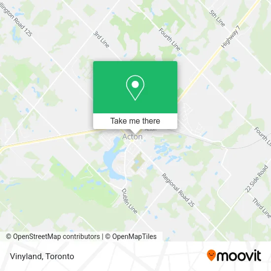 Vinyland map