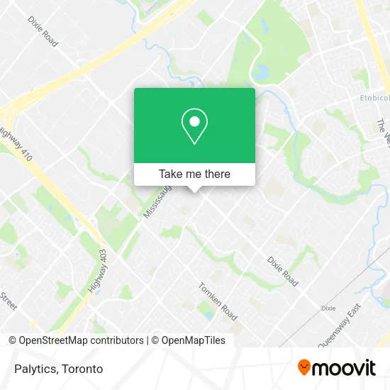 Palytics map