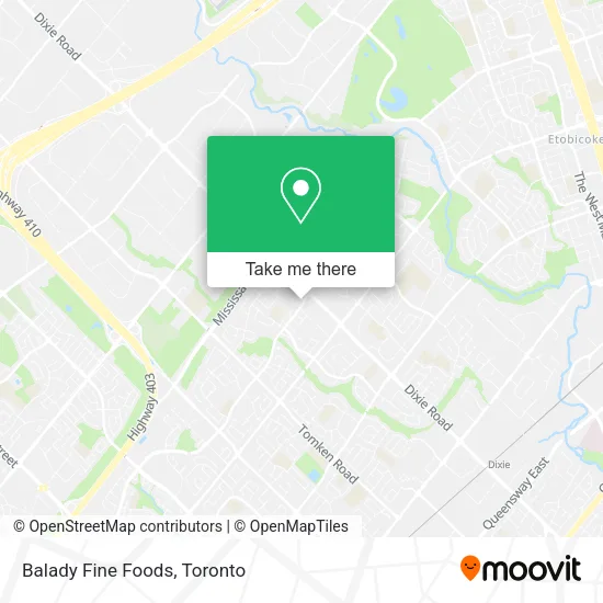 Balady Fine Foods map