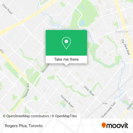 Rogers Plus map
