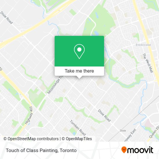 Touch of Class Painting map