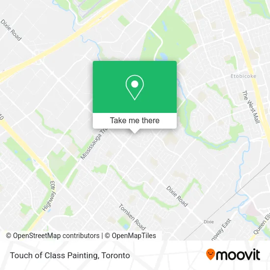 Touch of Class Painting map