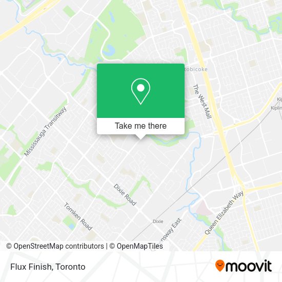 Flux Finish map