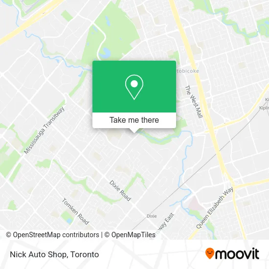 Nick Auto Shop map