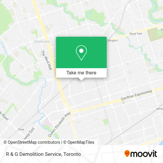 R & G Demolition Service map
