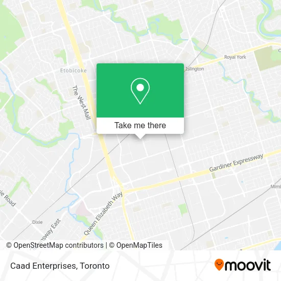 Caad Enterprises map