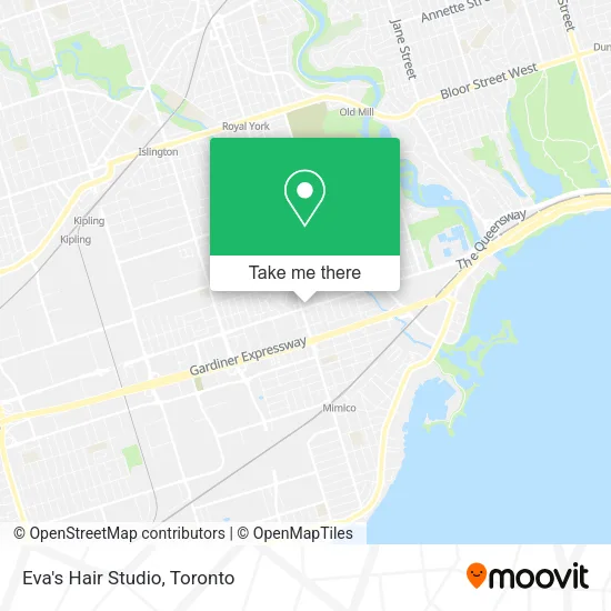 Eva's Hair Studio map