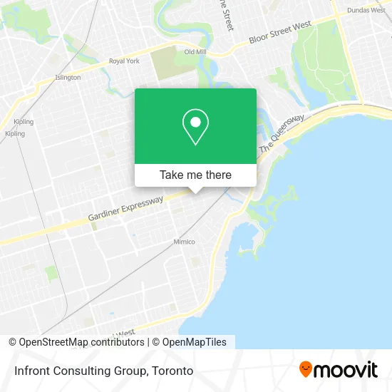 Infront Consulting Group map
